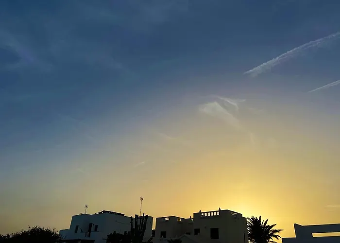 Charcos Terrace View Daire Costa Teguise